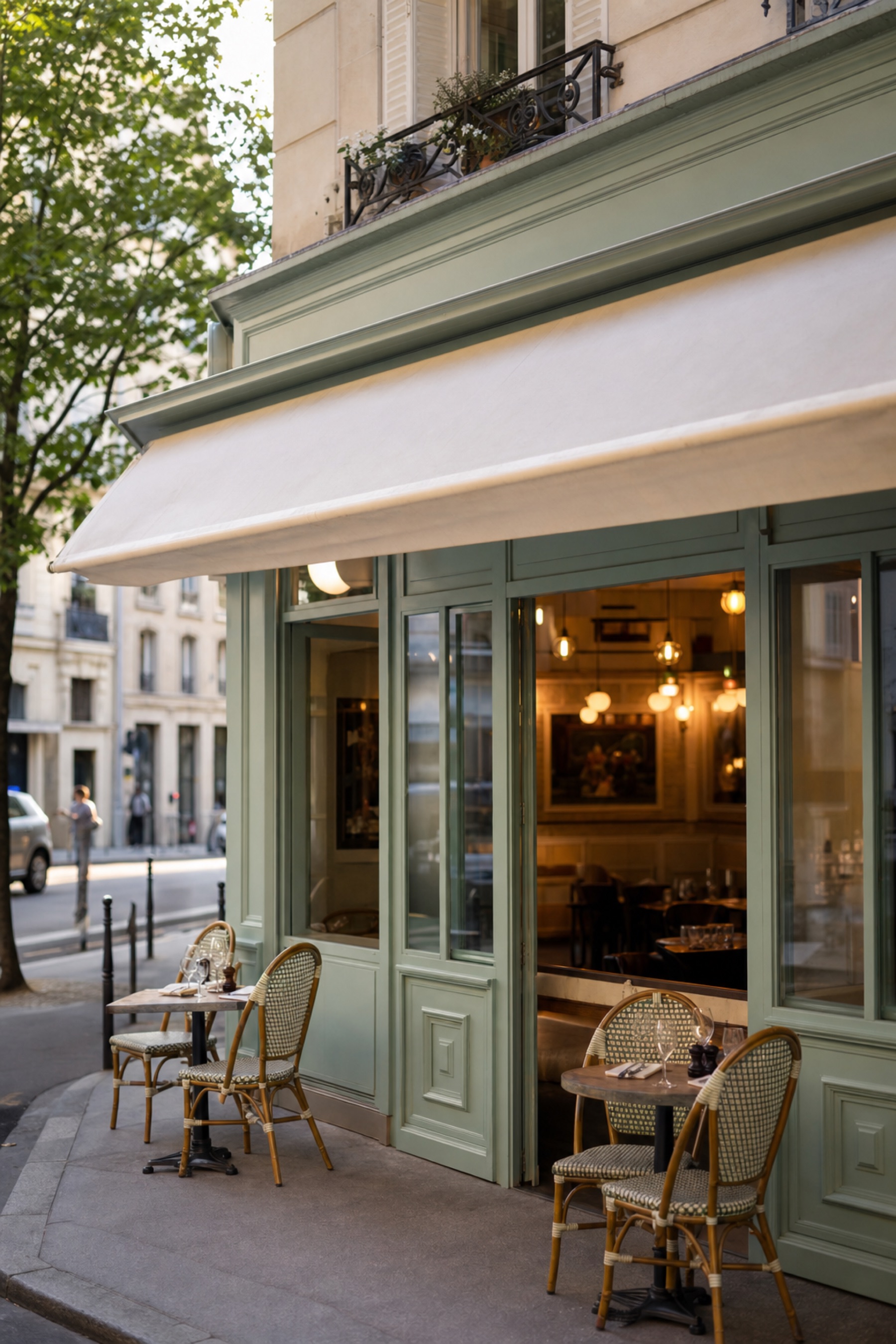 La façade, aux Batignolles